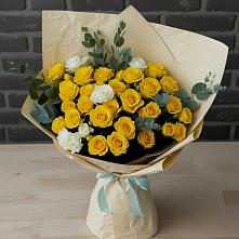 Букет цветов из:  Розы #REPLACE_PRED# Высоком