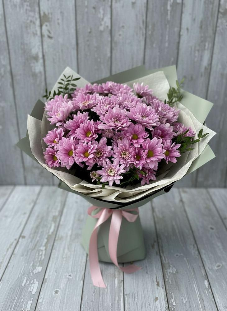 Букет цветов из: Хризантемы в Высоком