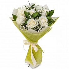 Букет цветов из:  Розы #REPLACE_PRED# Высоком