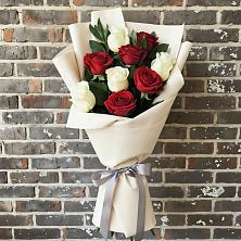 Букет цветов из:  Розы в Высоком