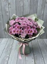 Букет цветов из:  Хризантемы в Высоком