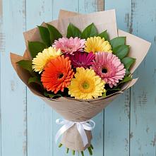 Букет цветов из:  Герберы в Высоком