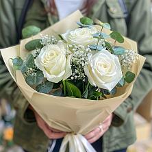 Букет цветов из:  Розы в Высоком