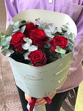 Букет цветов из:  Розы #REPLACE_PRED# Высоком