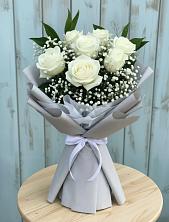 Букет цветов из:  Розы в Высоком