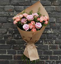 Букет цветов из:  Розы в Высоком