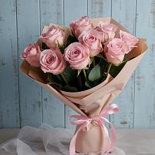 Букет цветов из:  Розы в Высоком