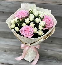 Букет цветов из:  Розы #REPLACE_PRED# Высоком