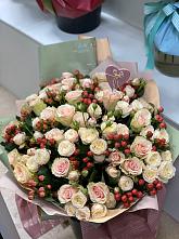 Букет цветов из:  Розы #REPLACE_PRED# Высоком
