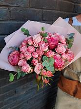 Букет цветов из:  Розы в Высоком