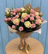 Букет цветов из:  Розы в Высоком