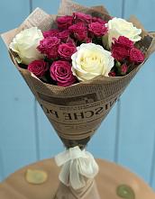 Букет цветов из:  Розы в Высоком