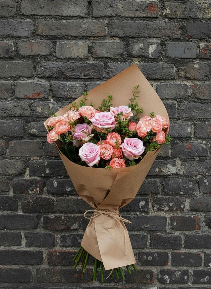 Букет цветов из: Розы в Высоком