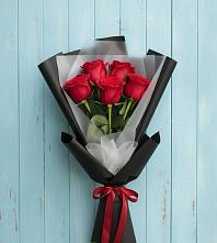 Букет цветов из:  Розы в Высоком