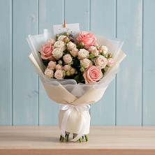 Букет цветов из:  Розы в Высоком