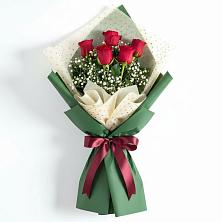 Букет цветов из:  Розы в Высоком