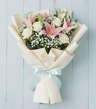 Букет цветов из:  Лилии в Высоком
