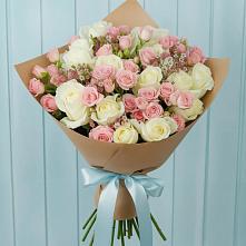Букет цветов из:  Розы в Высоком