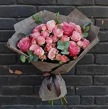 Букет цветов из:  Розы в Высоком